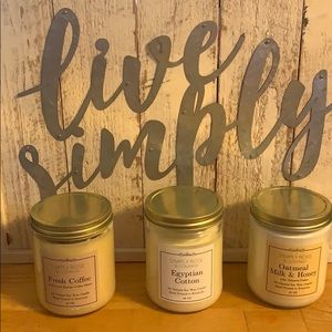 Simply Rose Candles
